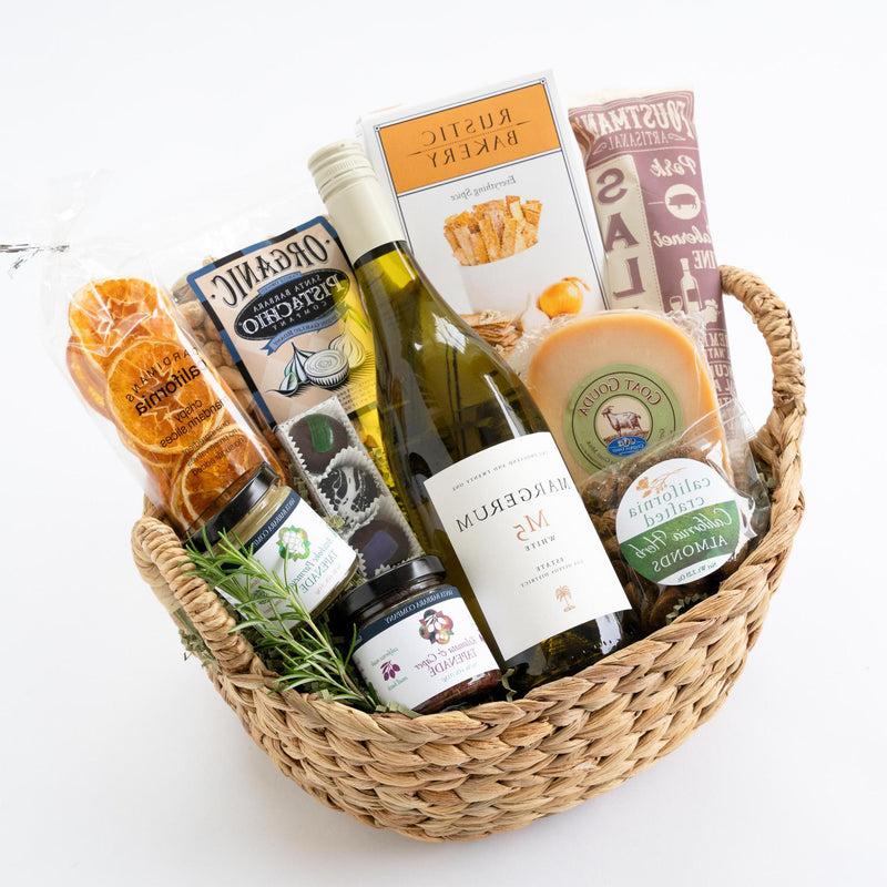 Wine & Hors D'oeuvres Basket