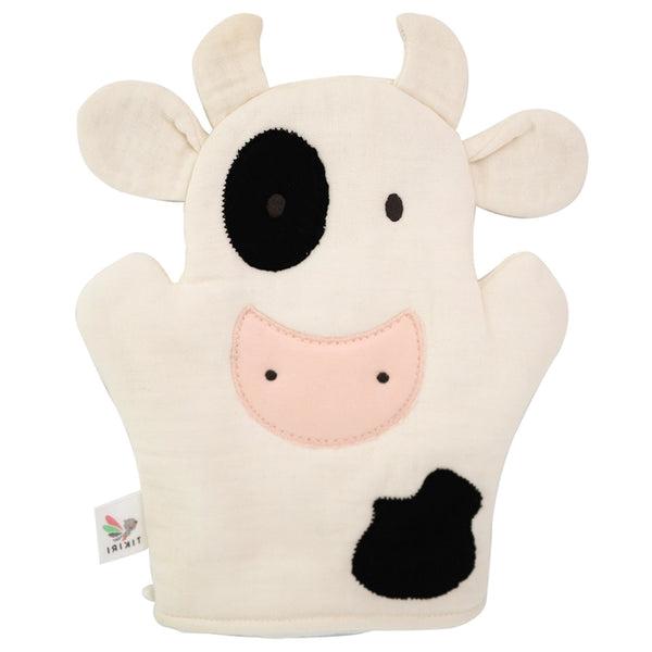 Cow Bath Mitt