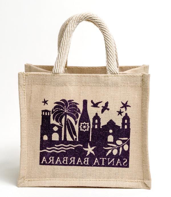 Santa Barbara Skyline Small Tote